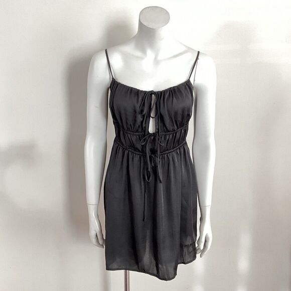 Intimately Free People Meant To Be Mini A-line Cocktails Dress Medium Black - Picture 13 of 13